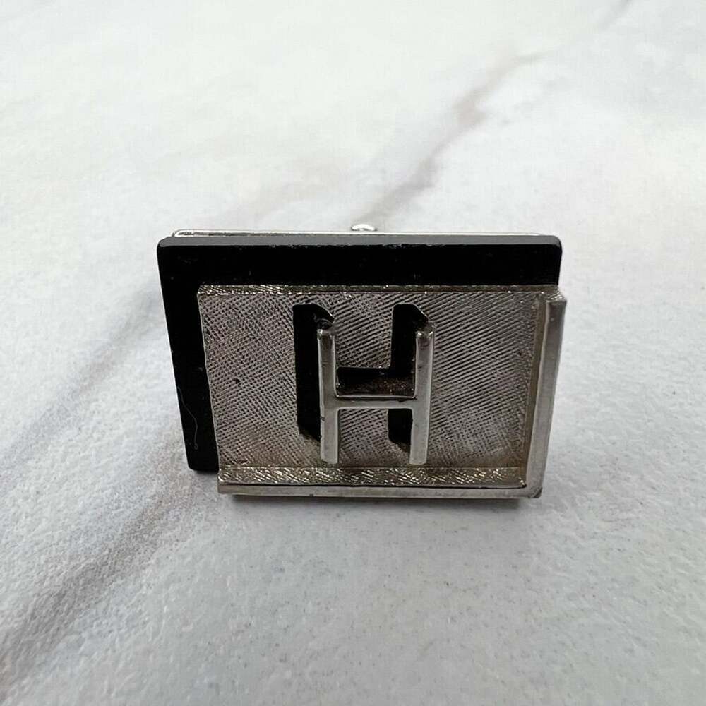 Swank Vintage H Initial Letter Single Cufflink